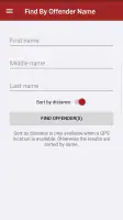 Offender Locator screenshot