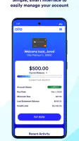 Ollo Credit Card Mobile App screenshot