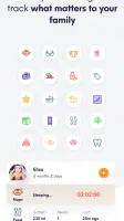 Onoco - Shareable Baby tracker screenshot