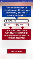 OSHA NIOSH Heat Safety Tool screenshot
