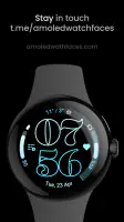 Outlined Watch Face screenshot