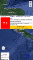 OVSICORI-UNA Alerta Terremotos screenshot