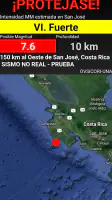 OVSICORI-UNA Alerta Terremotos screenshot