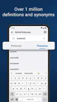 Oxford Dictionary & Thesaurus screenshot