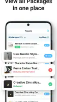 Package Tracker - pkge Mobile screenshot