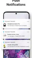 Package Tracker - pkge Mobile screenshot