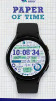 Paper of Time - Watch Face screenshot
