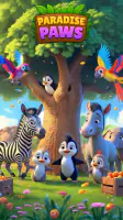 Paradise Paws: Merge Animals screenshot