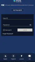 Park National Bank screenshot