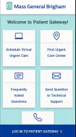Patient Gateway screenshot