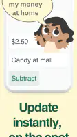 Piggy Bank Allowance - Bomad screenshot