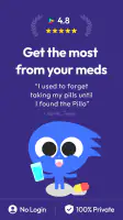 Pillo: Angry Pill Reminder Box screenshot