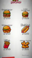 Play Pretend Food Menu screenshot
