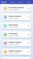 Pool Chemical Calculator screenshot
