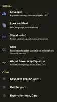 Poweramp Equalizer screenshot