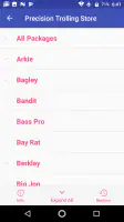 Precision Trolling Data screenshot