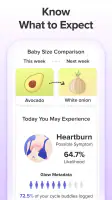 Pregnancy Tracker App | Glow screenshot