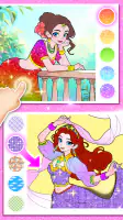 Princess Game Fantasy Coloring screenshot