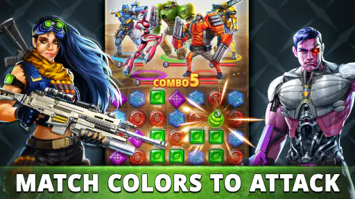 Puzzle Combat: Match-3 RPG screenshot