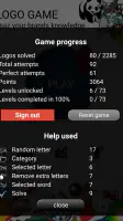 Quiz: Logo game screenshot