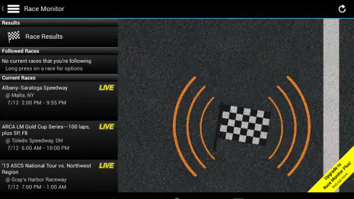 Race Monitor screenshot