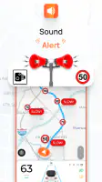 Radar, HUD, Map, Speed Camera screenshot