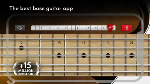 Real Bass electric bass guitar screenshot
