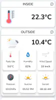 Real thermometer: Temperature screenshot