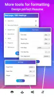 Resume - Intelligent CV maker screenshot