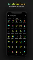 Retro Mode - Icon Pack (Neon) screenshot