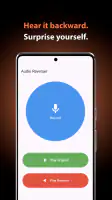 Reverse Audio: Reverse Singing screenshot