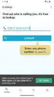 Reverse Phone Lookup — rLookup screenshot