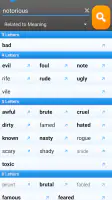 RhymeZone Rhyming Dictionary screenshot