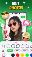 Romantic Love Sticker Maker screenshot
