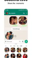 Romantic Stickers WASticker.ly screenshot