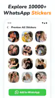 Romantic Stickers WAStickers screenshot