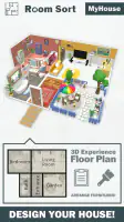 Room Sort - Floor Plan Game screenshot