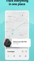 Route: Package Tracker screenshot