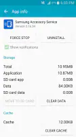 Samsung Accessory Service screenshot
