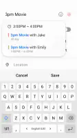 Samsung Calendar screenshot