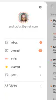Samsung Email screenshot