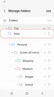 Samsung Notes screenshot