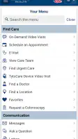 Sanford Health screenshot