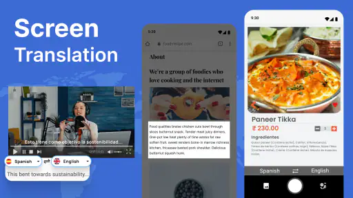 Screen and Photo Translator screenshot