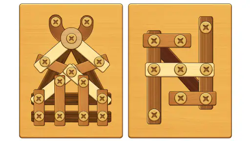 Screw Puzzle: Wood Nut & Bolt™ screenshot