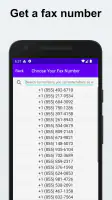 Send & Receive Fax Number screenshot