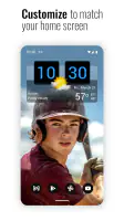 Sense flip clock & weather Pro screenshot