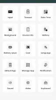 Settings App screenshot