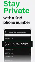 Sideline: 2nd Phone Line App screenshot