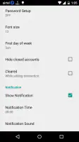 Simple Checkbook Ledger screenshot